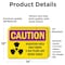 Signmission Radiation & Laser Sign, 10 in H x 14 in W, Vinyl Decal, Rectangle OS-2PACK-CR-D-1014-L-10156 - alternate 4